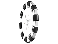 3D model of part, 4in Omni Wheel