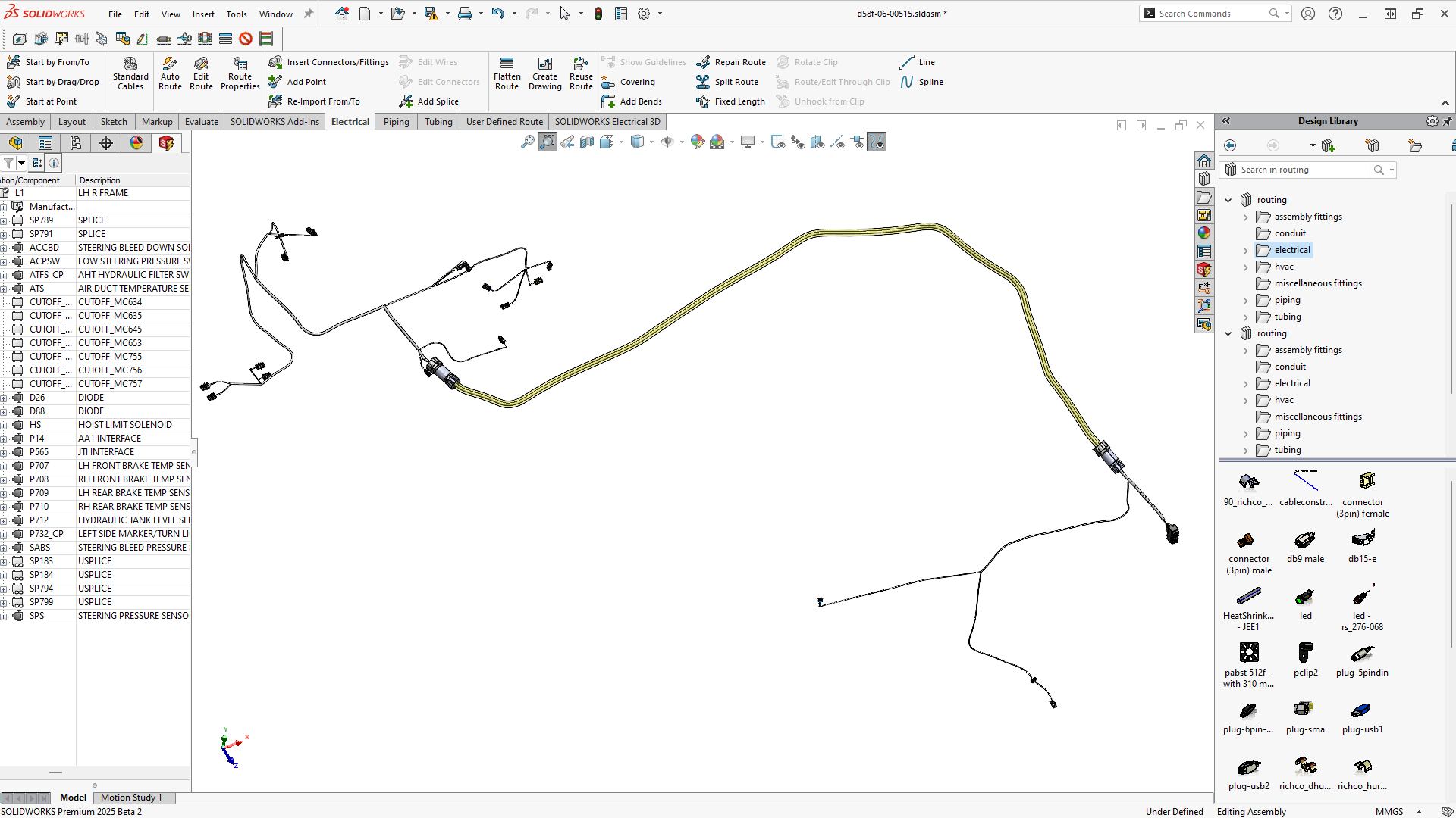 Electrical Design in 3D CAD 