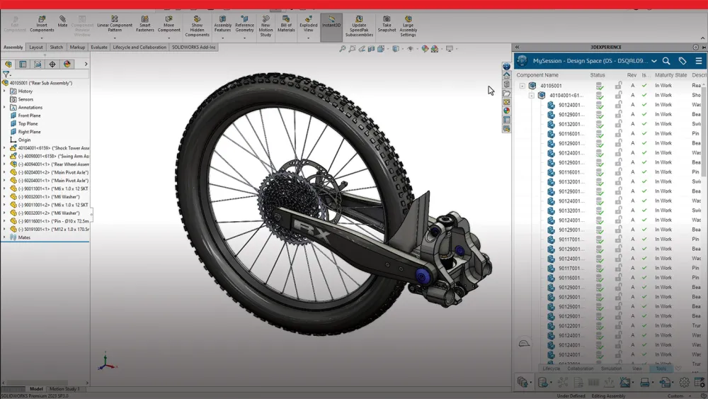 User interface showing setup step for Store and Revise- SOLIDWORKS Cloud Services