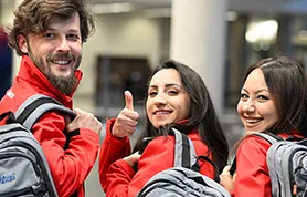 Students with backpacks - SOLIDWORKS