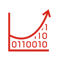 SOLIDWORKS icon showing line graph going up