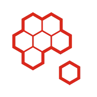 SOLIDWORKS icon showing honeycomb piece taken out of group