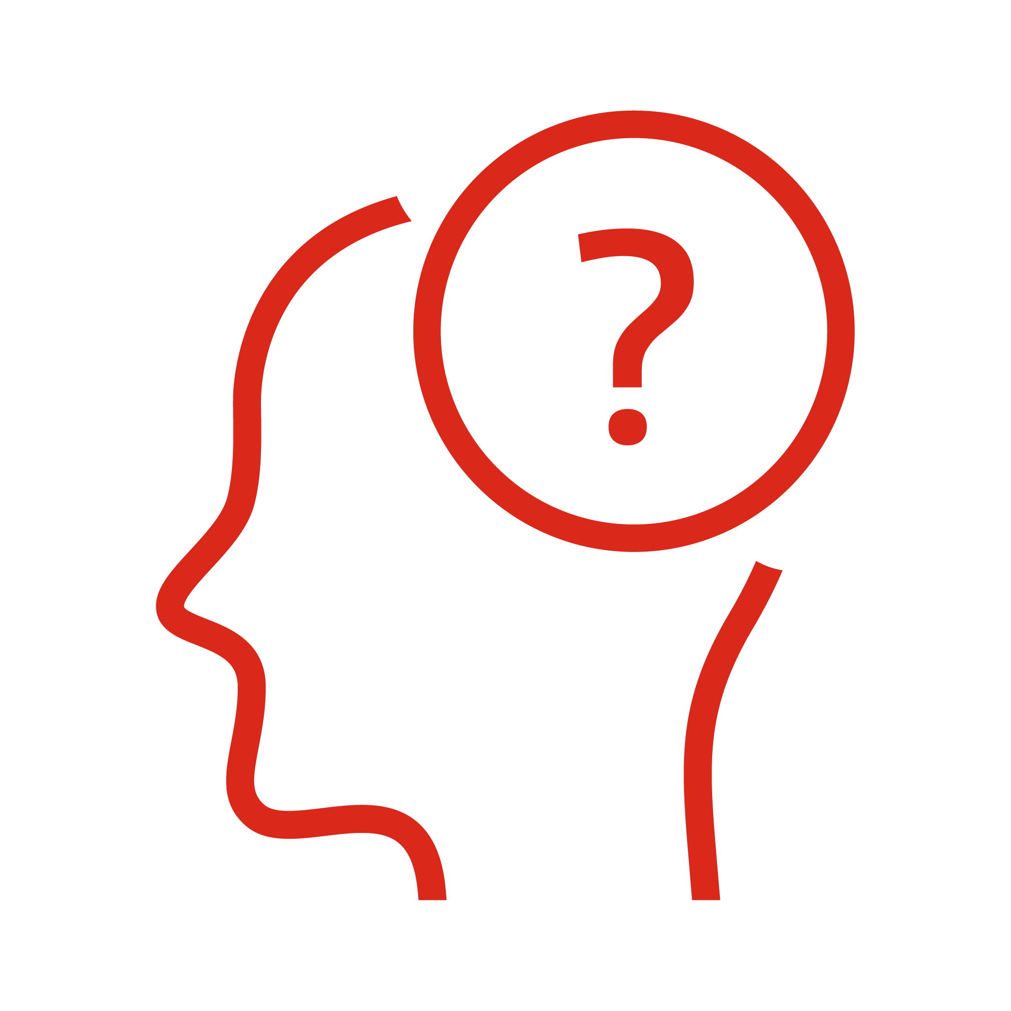 SOLIDWORKS icon for researchers, a human mind thinking