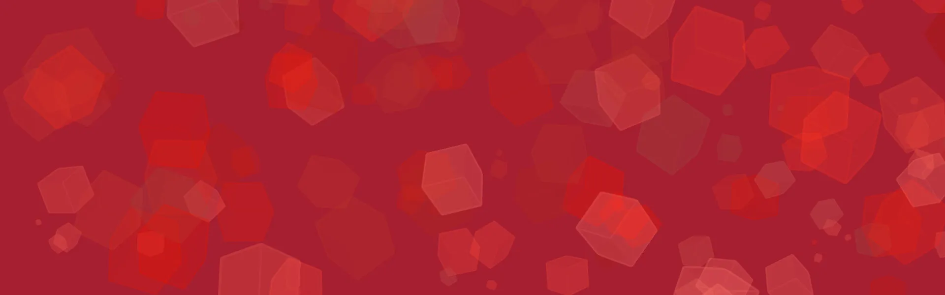 Conception représentant des cubes en 3D pour célébrer le 30e anniversaire de SOLIDWORKS