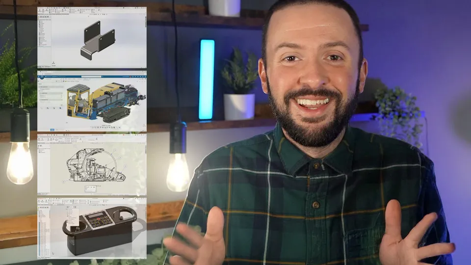 Sean explaining the catchup for SOLIDWORKS Releases