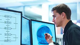 Designer working with data - SOLIDWORKS