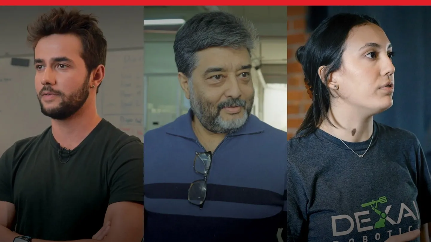 Collage of 3 different customers talking - SOLIDWORKS Cloud Services