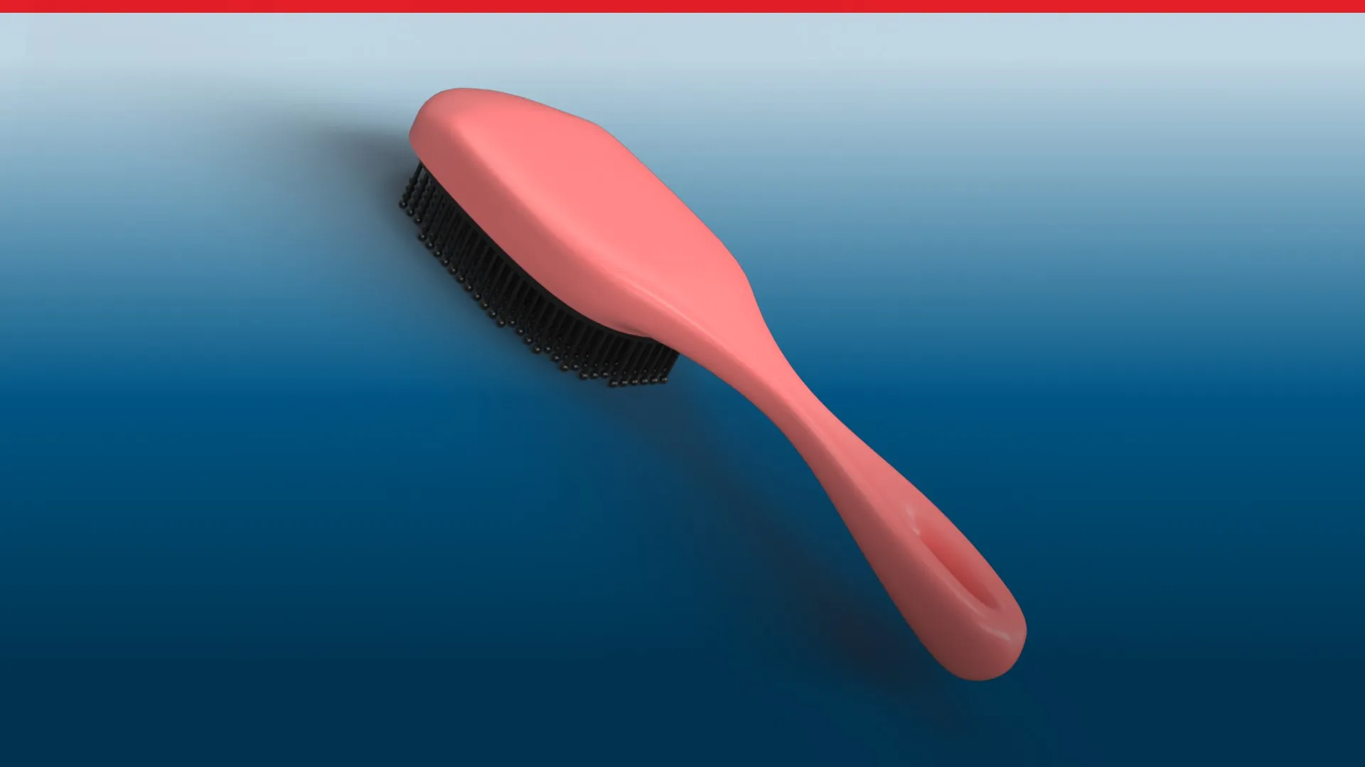 How to Design a Hairbrush with Subdivision Modeling