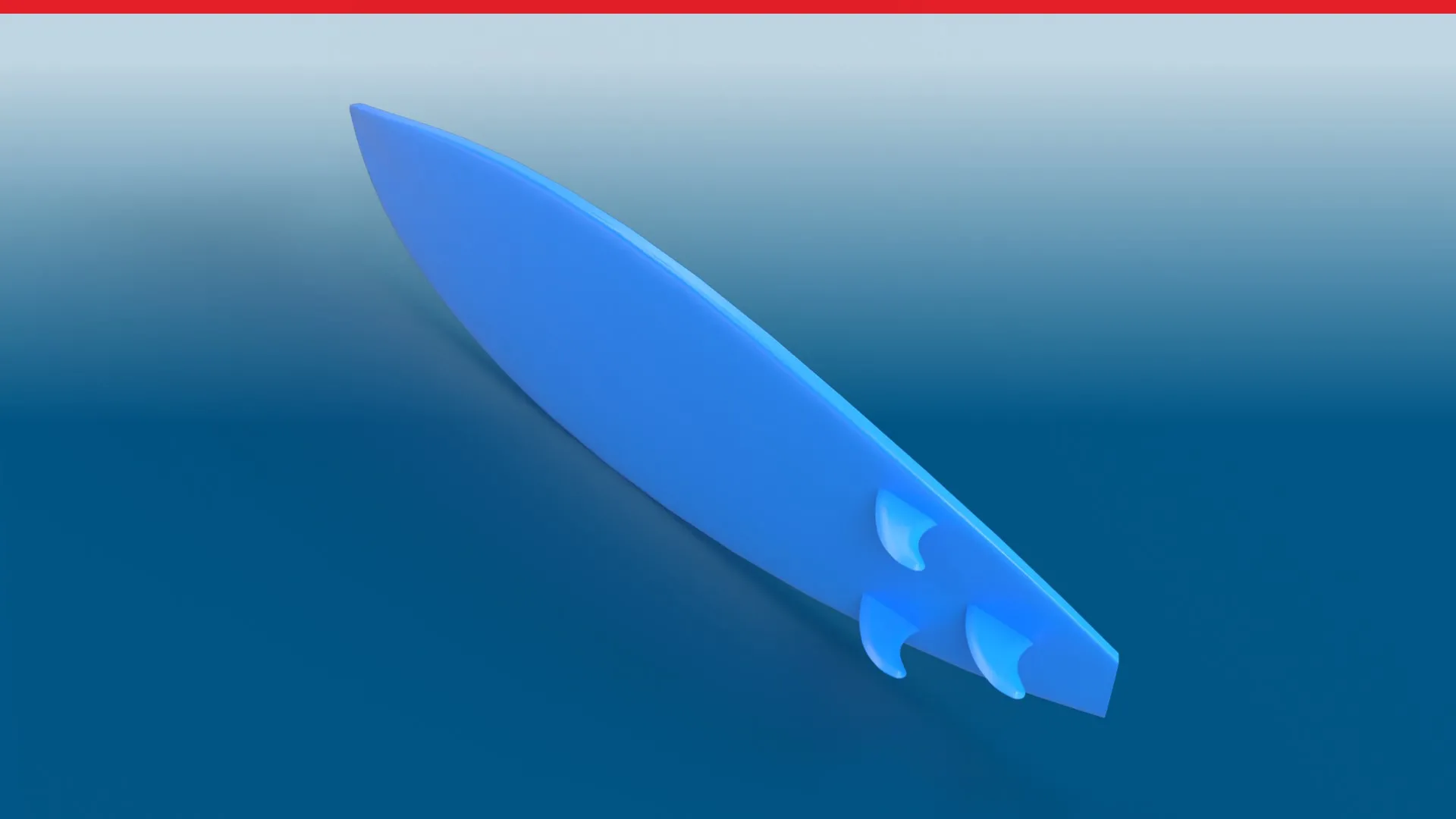 How to Design a Surfboard with Subdivision Modeling