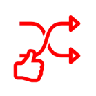 Materials & Parts List icon with arrows